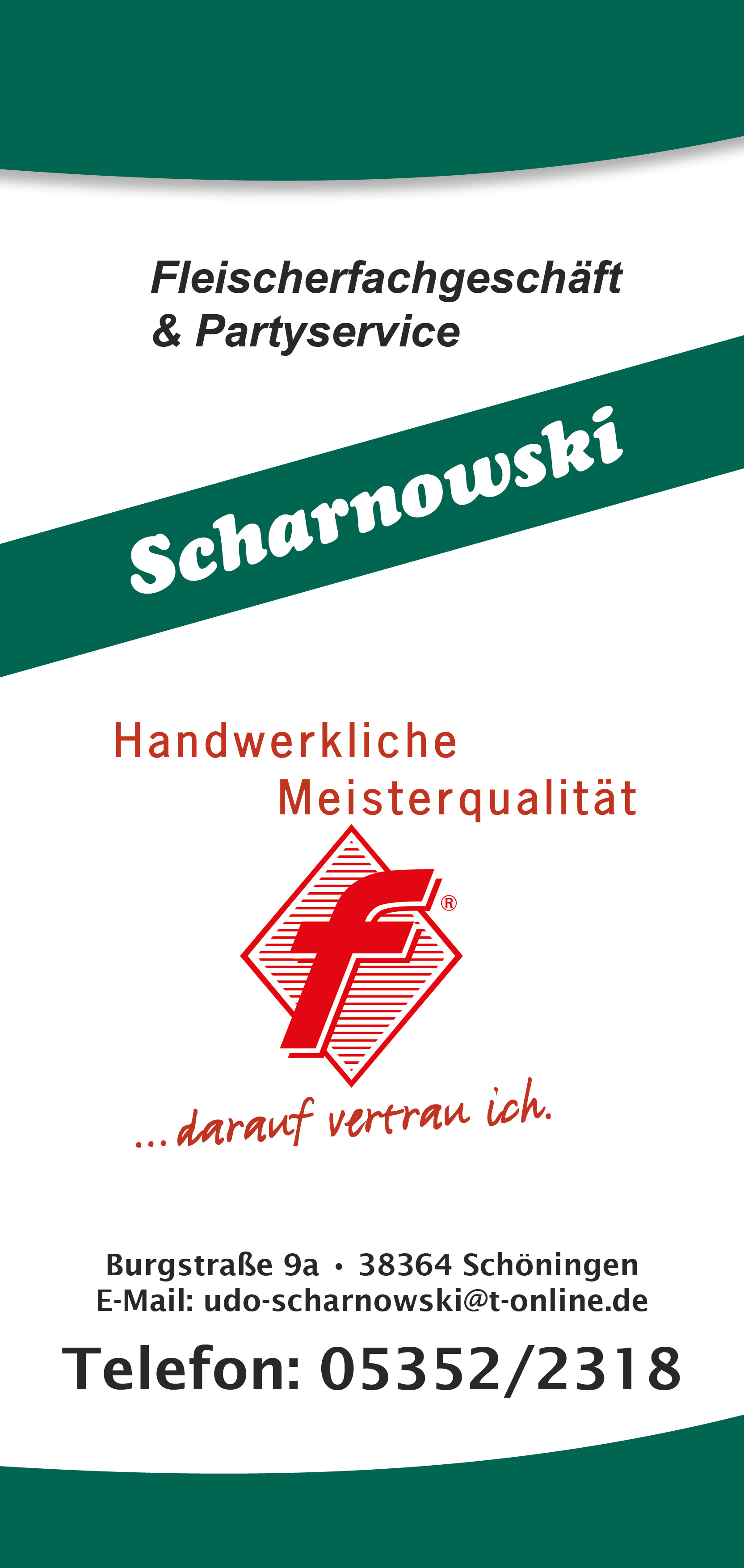 Partyservice 2026 Scharnowski titel